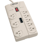 Tripp Lite TLP808TEL surge protector Gray 8 AC outlet(s) 120 V 95.7" (2.43 m)
