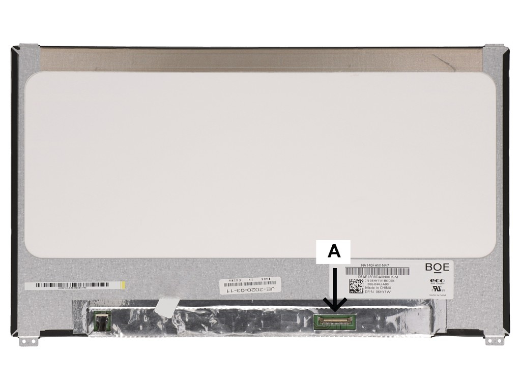 Image of 2-Power 2P-NV140FHM-N47 notebook spare part Display