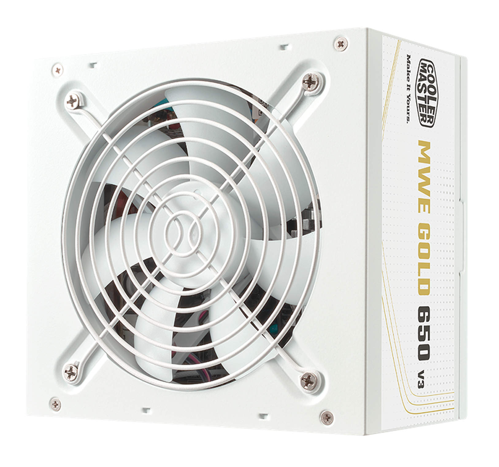 Cooler Master MWE Gold 650 V3 ATX 3.1 White Edition Non-Modular power