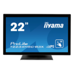 iiyama ProLite T2234MSC-B3X 21.5" 1920 x 1080pixels Multi-touch Tabletop Black touch screen monitor