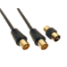 Cables Direct 2TV-10BK coaxial cable 10 m Black