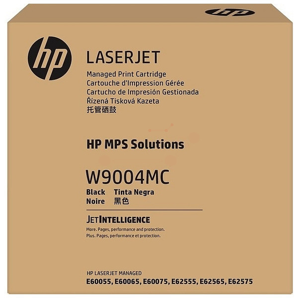 HP W9004MC Toner cartridge Contract, 50K pages ISO/IEC 19752 for HP E 60055/60155