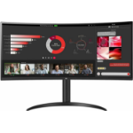 LG UW 34WR55QC-B.AEU computer monitor 86.4 cm (34") 3440 x 1440 pixels Wide Quad HD LED Black