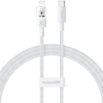 Baseus Cable Lightning to USB-C Gem Series 2.0m 20W White