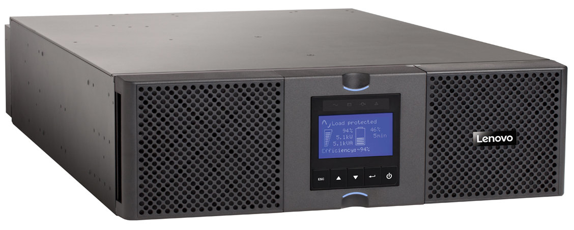 Lenovo 55945KX 5kVA / 4.5kW Online Double-Conversion 3U Rackmount/Tower UPS