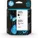 HP Paquete de 2 cartuchos de tinta original 305 tricolor / negro