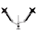 Viewsonic LCD-DMA-002 monitor mount / stand 27" Black, Silver Desk