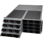 Supermicro SYS-F610P2-RTN server barebone Intel C621A LGA 4189 Rack (4U) Black