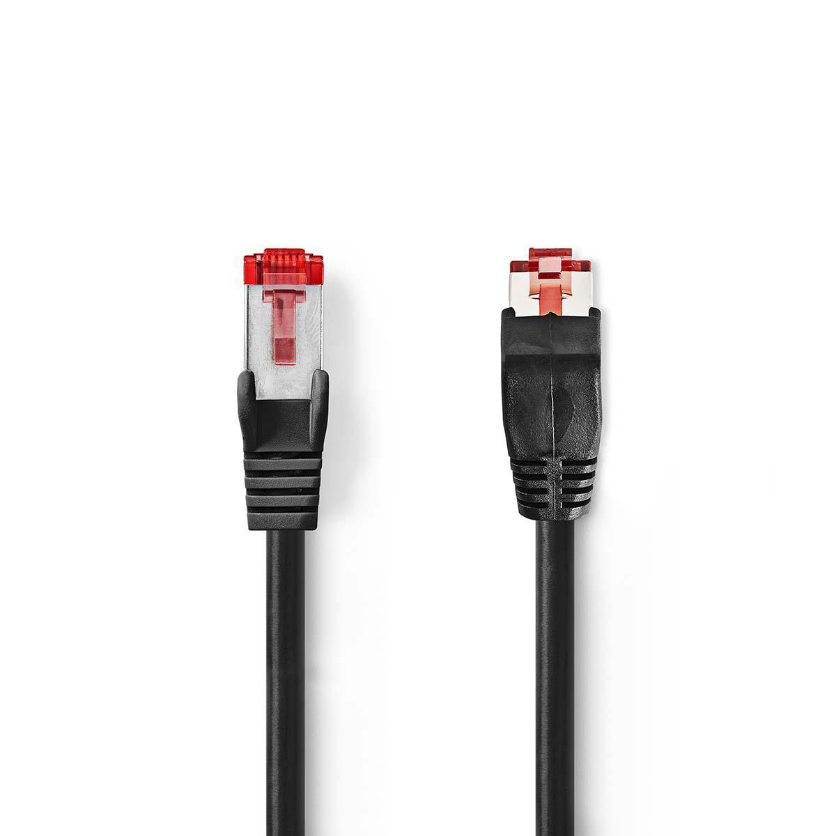 EU Product - Cat 6 RJ45 to RJ45 Cable, 1m - Black thumbnail