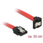 DeLOCK 83978 SATA cable 0.3 m SATA 7-pin Black, Red