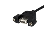StarTech.com USBPNLAFHD3 USB cable 35.4" (0.9 m) Black
