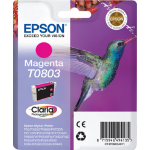 Epson C13T08034011/T0803 Ink cartridge magenta, 220 pages ISO/IEC 24711 7.4ml for Epson Stylus Photo P 50/PX/PX 730/R 265
