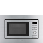 Smeg FMI017X microwave Stainless steel Grill microwave Built-in 17 L 700 W