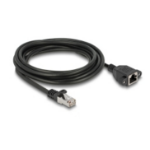DeLOCK 90776 netwerkkabel Zwart 2 m Cat6a S/FTP (S-STP)