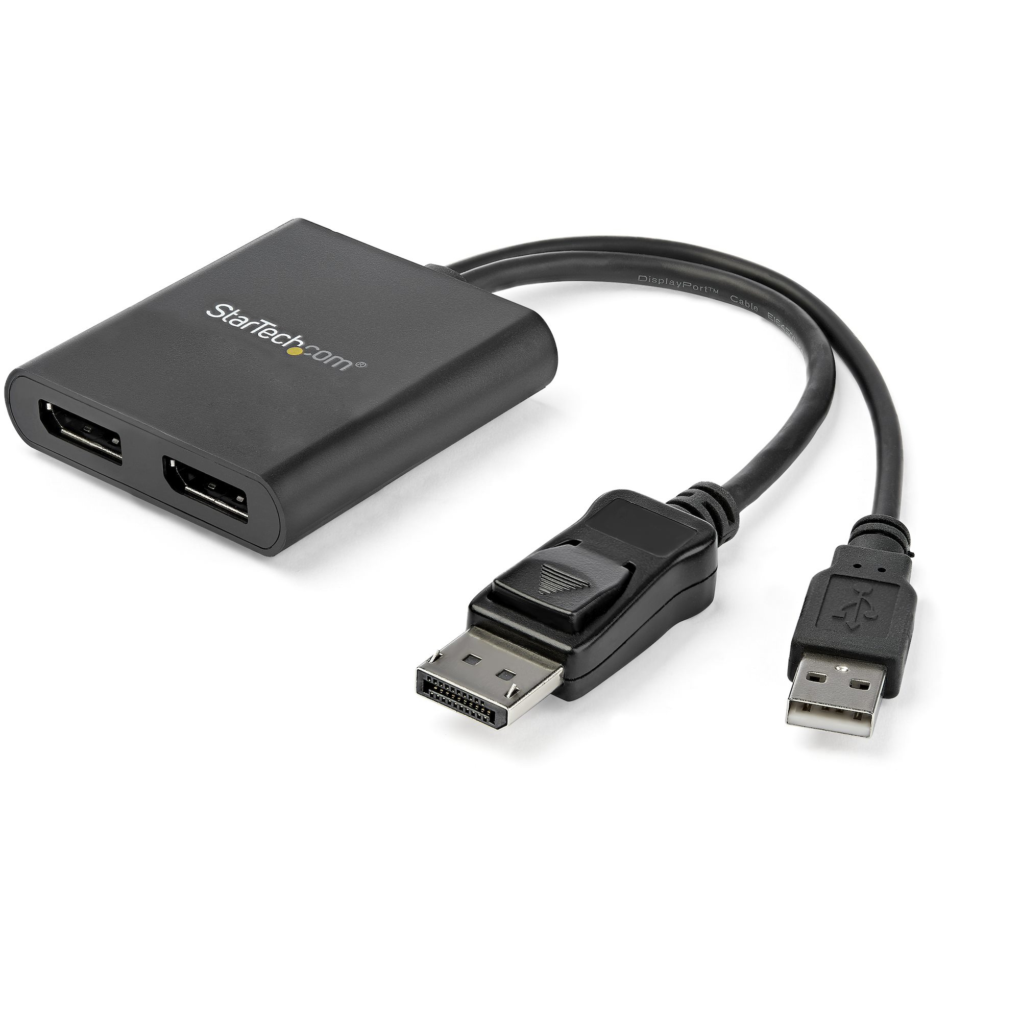 Image of StarTech.com 2-Port Multi Monitor Adapter - DisplayPort 1.2 MST...