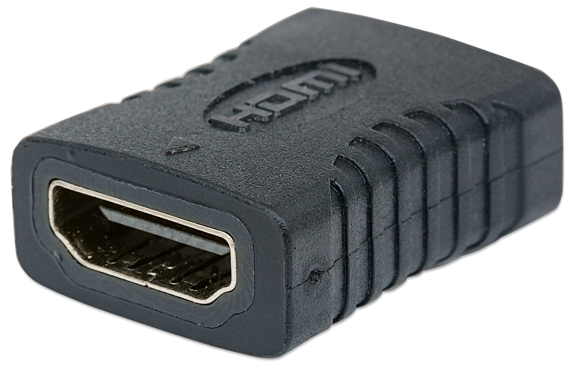 Image of Manhattan HDMI Straight Coupler. 4K@60Hz. Female/Female. Black. Connec