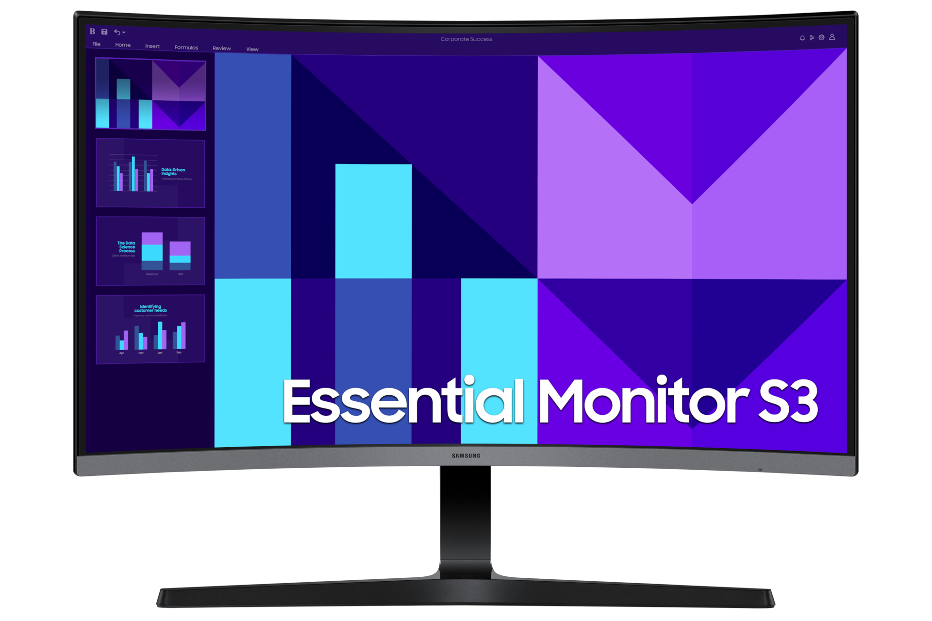 Photos - Monitor Samsung 27" S39GD Full HD Curved  LS27D396GAUXXU 