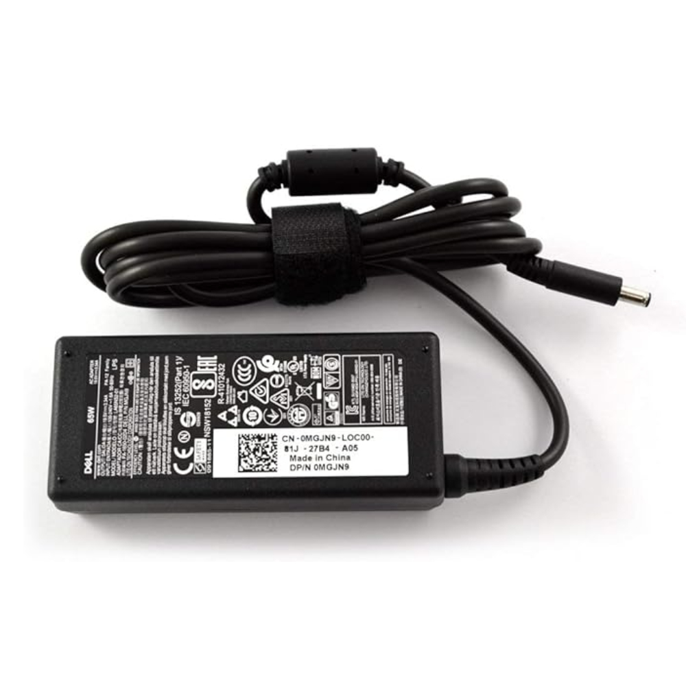 65W Barrel (4.5 x 3mm) AC Adapter for Latitude E Series with UK Plug thumbnail
