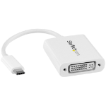 StarTech.com CDP2DVIW USB graphics adapter 1920 x 1200 pixels White