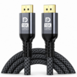 JLC DP21 DisplayPort Male-to-Male Cable – 1m, Black