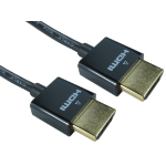 Cables Direct HDMI 2m HDMI cable HDMI Type A (Standard) Black