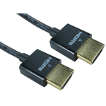 Cables Direct HDMI 0.5m HDMI cable HDMI Type A (Standard) Black