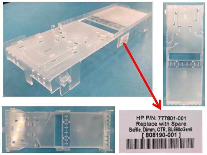 HPE DIMM ffle cener componen
