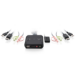 iogear GCS52DP KVM switch Black