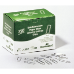 Durable 1207-25 paper clip Zinc steel 1000 pc(s)