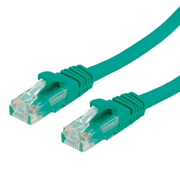 Value 1m UTP Cat.6a networking cable Green Cat6a U/UTP (UTP)