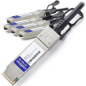 Image of AddOn Networks 10421-AO InfiniBand cable 1 m QSFP28 4xSFP28