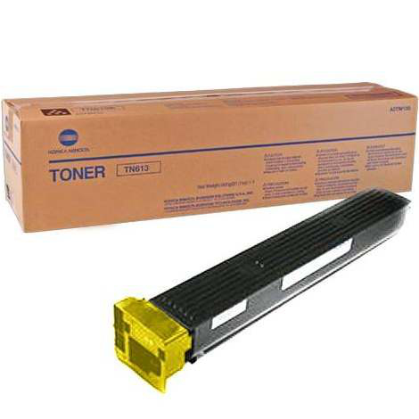 Konica Minolta Yellow A0tm250/Tn-613Y Toner 30K Pages For Km Bizhub C