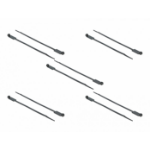 DeLOCK 18961 cable tie Parallel entry cable tie Polyamide Black 10 pc(s)