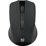 DFN MOUSE DEFENDER ACCURA MM-935 RF BLACK OPTICAL 1600DPI 4P