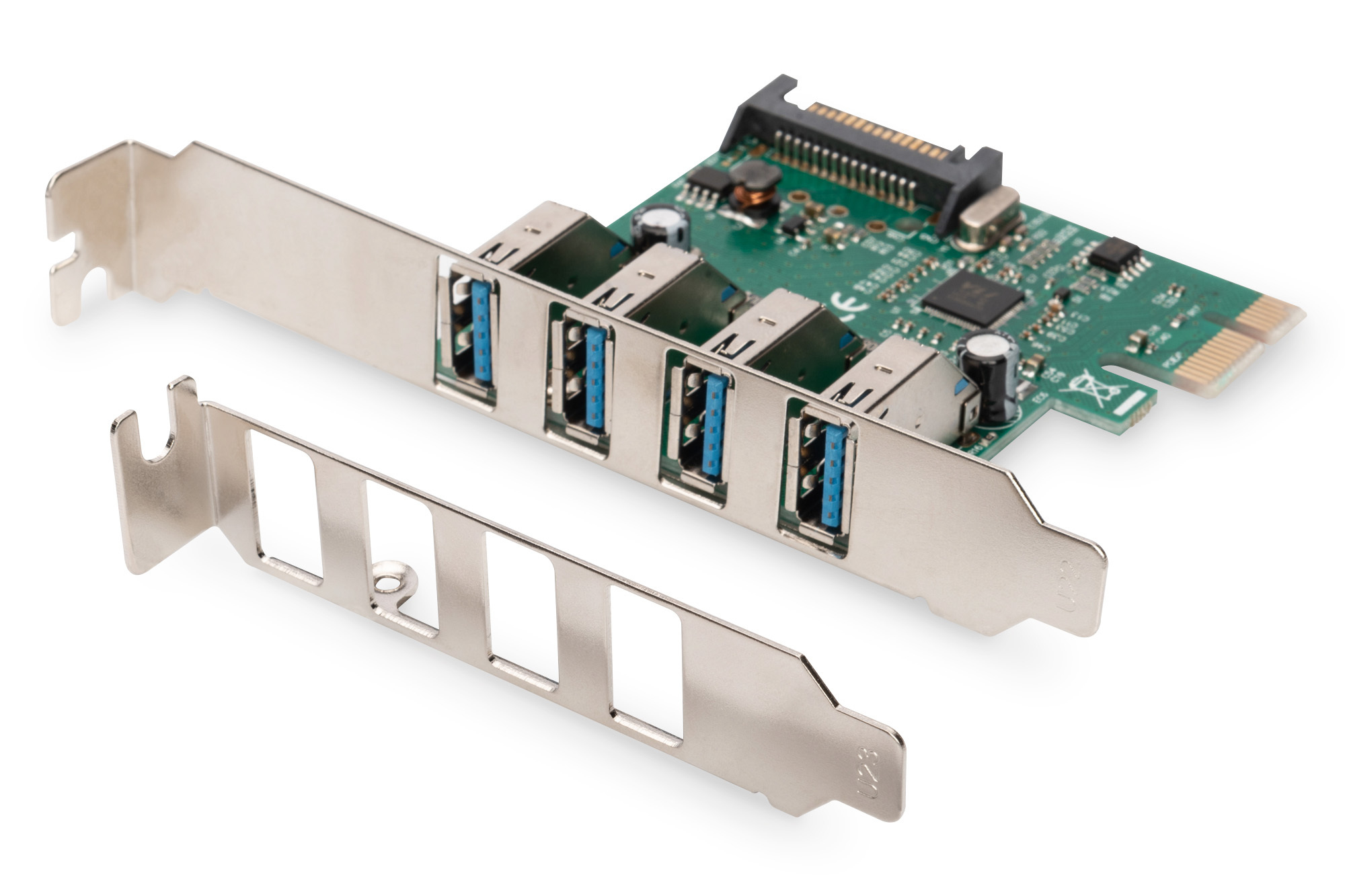 Image of Digitus 4-Port USB 3.0 PCI Express Add-on Card