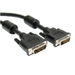 Cables Direct 3m DVI-D DVI cable Black