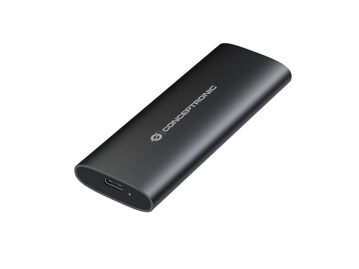 Image of Conceptronic StreamVault DANTE04B storage drive enclosure SSD...