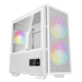 DeepCool R-CH360-WHAPE3D-G-1 computer case Micro Tower White