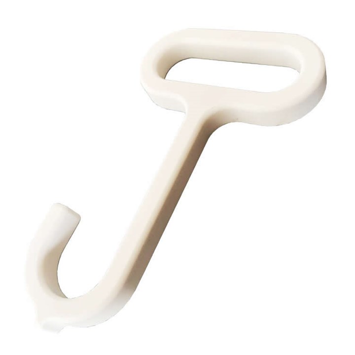 Image of DATA DIRECT HYGIENE Hook ICE White
