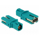 DeLOCK 89896 tussenstuk voor kabels HSD USB 2.0 Type-A Blauw