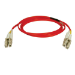Tripp Lite N320-15M-RD Duplex Multimode 62.5/125 Fiber Patch Cable (LC/LC) - Red, 15M (50 ft.)