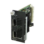 Perle C-10G-XTXH network media converter Internal 10000 Mbit/s Black, Green