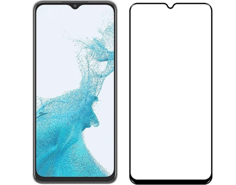 JLC Samsung A23 3D Tempered Glass with Black Edge