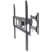 Manhattan TV & Monitor Mount, Wall, Full Motion, 1 screen, Screen Sizes: 37-65", Black, VESA 100x100 to 600x400mm, Max 35kg, LFD, Tilt & Swivel with 3 Pivots, Lifetime Warranty