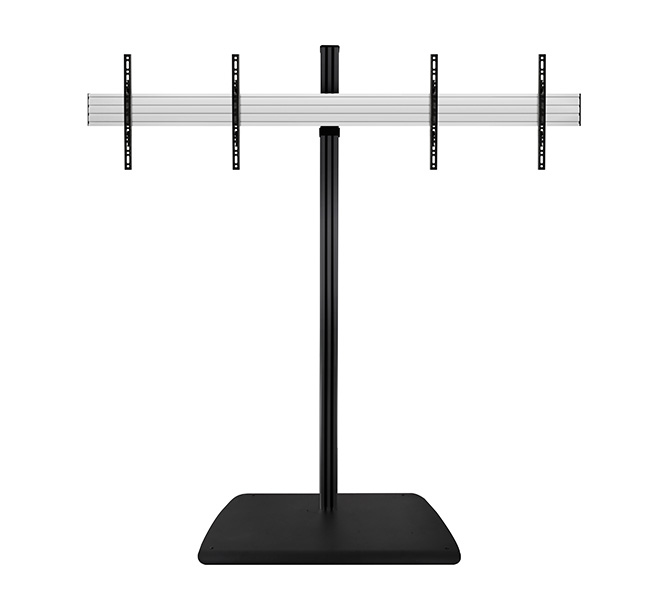 Image of B-Tech SYSTEM X - Universal Twin Screen VC Stand (VESA 600 x 400)...